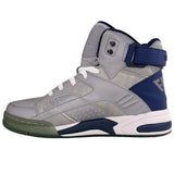 Patrick Ewing Athletics Men's 1BM00214-068 ECLIPSE BIG G Grey Navy Basketball Shoes ThatShoeStore