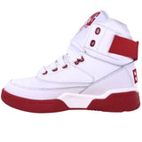 Patrick Ewing Athletics Men's 1BM00554-128 33 HI OG White Red Basketball Shoes ThatShoeStore
