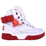 Patrick Ewing Athletics Men's 1BM00554-128 33 HI OG White Red Basketball Shoes ThatShoeStore