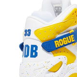 Patrick Ewing Athletics Men's 1BM01361-138 Rogue x ODB Brooklyn Zoo White Royal Yellow Basketball Shoes ThatShoeStore