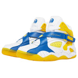 Patrick Ewing Athletics Men's 1BM01361-138 Rogue x ODB Brooklyn Zoo White Royal Yellow Basketball Shoes ThatShoeStore