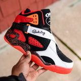 Patrick Ewing Athletics Men's 1BM02100-014 ROGUE X ONYX Black Red Basketball Shoes ThatShoeStore