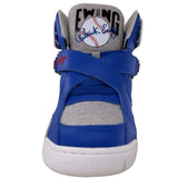 Patrick Ewing Athletics Men's 1BM02158-412 ROGUE BROKLYN Royal Grey Red  Basketball Shoes ThatShoeStore