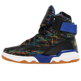 Patrick Ewing Athletics Men's 1BM02159-018 EWING 33 HI X COMMON Black White Blue Basketball Shoes ThatShoeStore