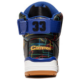 Patrick Ewing Athletics Men's 1BM02159-018 EWING 33 HI X COMMON Black White Blue Basketball Shoes ThatShoeStore