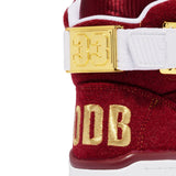Patrick Ewing Athletics Men's 1BM02461-614 33 HI x ODB Ol Dirty Bastard Burgandy White Gold Basketball Shoes ThatShoeStore