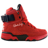 Patrick Ewing Athletics Men's 1EW90013-601 33 HI OG Red Black White Basketball Shoes ThatShoeStore