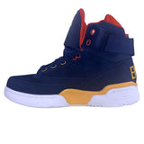 Patrick Ewing Athletics Men's 1EW90128-433 33 HI Bijou Blue Mimosa Red Basketball Shoes ThatShoeStore