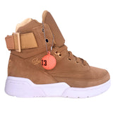 Patrick Ewing Athletics Men's 1EW90196-920 33 HI Tan White Basketball Shoes ThatShoeStore