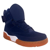 Patrick Ewing Athletics Men's 1EW90212-475 33 HI Navy White Gum Basketball Shoes ThatShoeStore