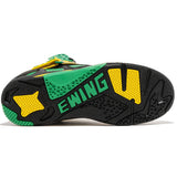 Patrick Ewing Athletics Men's 1BM02465-041 Rogue Black Green Yellow Jamaica Basketball Shoes ThatShoeStore