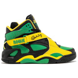Patrick Ewing Athletics Men's 1BM02465-041 Rogue Black Green Yellow Jamaica Basketball Shoes ThatShoeStore