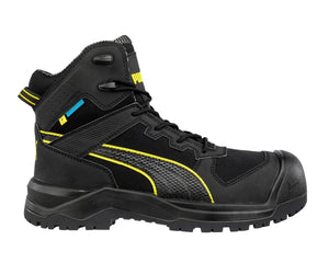 Puma Men's 632705 Rock 6" HD Mid Waterproof  Composite Safety Toe Metal Free Work Shoes