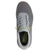 Skechers Men's 183421 UNO Glide-Step Air Gliders Slip-ins Gray Lime Air-Cooled Memory Foam Skech-Air Casual Shoes ThatShoeStore
