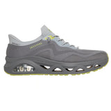 Skechers Men's 183421 UNO Glide-Step Air Gliders Slip-ins Gray Lime Air-Cooled Memory Foam Skech-Air Casual Shoes ThatShoeStore