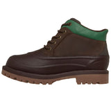 Skechers Men's 256086 John Deere Sergeants Junto Chocolate Waterproof Slip-ins Work Boots ThatShoeStore