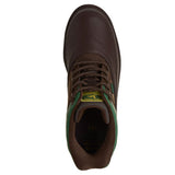 Skechers Men's 256086 John Deere Sergeants Junto Chocolate Waterproof Slip-ins Work Boots ThatShoeStore