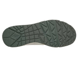 Skechers Men's 183004 UNO Suited On Air White Green Memory Foam Casual Shoes ThatShoeStore