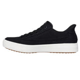 Skechers Men's 183222 Arch Fit Arcade See Ya There Slip-ins Black Vegan No Tie Fit Casual Shoes ThatShoeStore