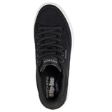 Skechers Men's 183222 Arch Fit Arcade See Ya There Slip-ins Black Vegan No Tie Fit Casual Shoes ThatShoeStore