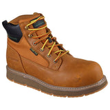 Skechers Men's 256111 John Deere Flex-Wedge Ranger Hollow Rapids Waterproof Safety Toe Metal Free Wheat Slip Resistant Work Boots ThatShoeStore