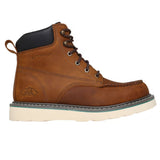 Skechers Men's 256131 John Deere Kadmiel Brown Waterproof Air-Cooled Memory Foam Work Boots ThatShoeStore