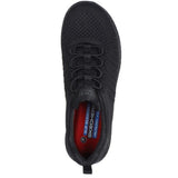 Skechers Women's 108216 Virtue SR Black Slip Resistant Slip-On Work Shoes ThatShoeStore