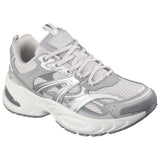 Skechers Women's 177606 Street UNO Ryze Scale Up Light Gray Air-Cooled Memory Foam Skech-Air Casual Shoes ThatShoeStore