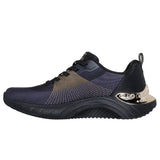 Skechers Women's 186025 Snoop Dogg Snoop Ace Cyber Walker Black Gold Vegan Snooper Foam Casual Shoes ThatShoeStore
