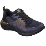 Skechers Women's 186025 Snoop Dogg Snoop Ace Cyber Walker Black Gold Vegan Snooper Foam Casual Shoes ThatShoeStore
