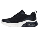 Skechers Women's 117660 BOBS Sport Arc Waves 2.0 Now In Glide-Step Black Casual Shoes ThatShoeStore