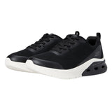 Skechers Women's 117660 BOBS Sport Arc Waves 2.0 Now In Glide-Step Black Casual Shoes ThatShoeStore
