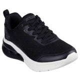 Skechers Women's 117660 BOBS Sport Arc Waves 2.0 Now In Glide-Step Black Casual Shoes ThatShoeStore