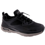 Skechers Men's 200149 Arch Fit Brayley Black Gray Slip Resistant Work Shoes ThatShoeStore