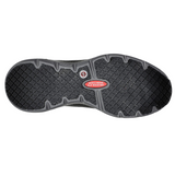 Skechers Men's 200152  Vigorit Black Orange Arch Fit SR Safety Toe Work Shoes ThatShoeStore