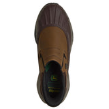 Skechers Men's 256200 John Deere Knox Brando Brown Waterproof Relaxed Fit Hands Free Slip-ins Air-Cooled Memory Foam Goodyear Work Shoes ThatShoeStore