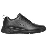 Skechers Women's 108010W Marsing Gmina Black Work Shoes WIDE ThatShoeStore
