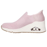 Skechers Women's 177523 Uno Wedge-Kickin' Knit Blush Pink Slip-ins  Casual Shoes ThatShoeStore