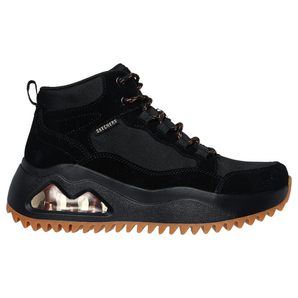 Skechers Women's 177550 Uno Peaks - Street Hikes Black Casual Shoes