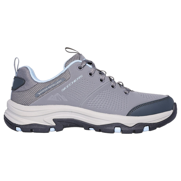 Skechers Women's 180006 Relaxed Fit Trego - Trail Destiny Gray Hiking Shoes
