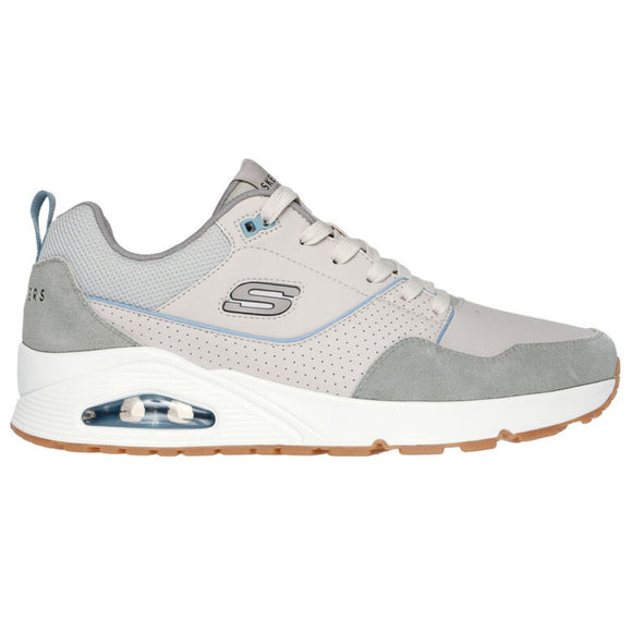 Skechers Men's 183020 Uno Retro One Natural Green Casual Shoes