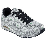 Skechers Men's 183056 Uno - Raining Money Green Casual Shoes ThatShoeStore