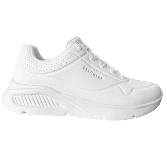 Skechers Men's 183122 Uno Lite- Lite Work White Casual Shoes
