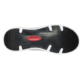 Skechers Men's 200199 Jevion Black White Safety Toe Metal Free Work Shoes ThatShoeStore