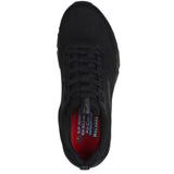 Skechers Men's 200220 Skech- Air Ventura Black Slip Resistant Work Shoes ThatShoeStore