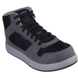 Skechers Men's 200242 Watab- Shred Shield Gray Black Safety Toe Metal Free Work Shoes ThatShoeStore