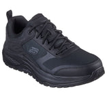 Skechers Men's 200296 Street Treader Black Slip Resistant Work Shoes ThatShoeStore