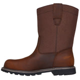 Skechers Men's 200377 Longrider Highland Hill Brown Steel Safety Toe Work Boots ThatShoeStore