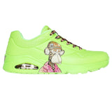 Skechers Men's 251014 Snoop Dogg Uno- Dr. Bombay  Lime Green Casual Shoes ThatShoeStore
