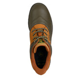 Skechers Men's 256089 John Deere Sergeants Aldridge Natural Olive Waterproof Slip-ins Work Shoes (Extra Wide) ThatShoeStore